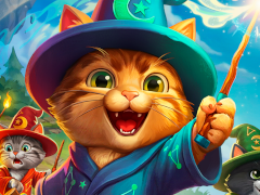 ネコの魔法使いとなって実際に呪文を唱えるボイスアクションADV「ねこねこマジック」,デモ版をSteamで配信開始。最大4人の協力プレイに対応