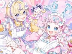 「にじさんじ」の新人ライバー,ぷりん・らら・もーどさんとぽめろ・ぱんちさんが本日デビュー。とある理由で人間界にやってきた元魔法少女