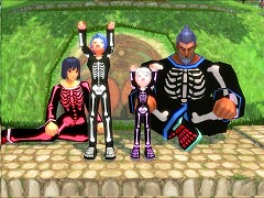 画像集#006のサムネイル/「マビノギ」街はハロウィン一色! ペットのミニスケルトンも発売