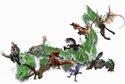画像ギャラリー No.002のサムネイル画像 / 「モンスターハンター フロンティア オンライン」携帯電話を利用したキャンペーンが本日スタート。日本全国に出現したモンスターを狩猟するのだ