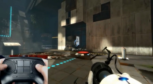 画像ギャラリー No.002のサムネイル画像 / FPSからストラテジーゲームまで,快適なゲームプレイを目指すコントローラ「Steam Controller」のデモムービーが公開