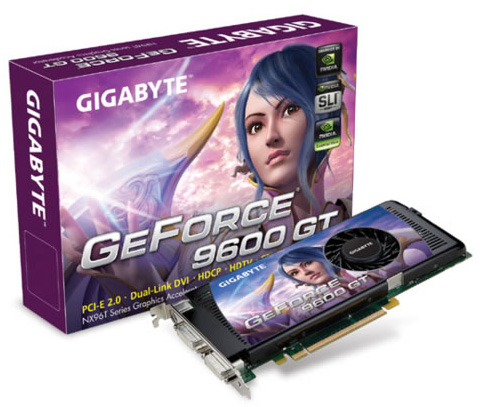 画像集#001のサムネイル/GIGABYTE,リファレンス仕様のGeForce 9600 GTカードを発表