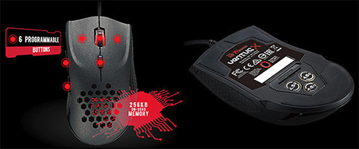 画像ギャラリー No.008のサムネイル画像 / Tt eSPORTSからゲーマー向けマウス「VENTUS X Optical RGB」が登場。高スペックな光学センサー「PMW3360」を採用しつつ価格を抑える