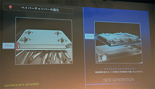 画像ギャラリー No.005のサムネイル画像 / MSIが秋葉原で最新PCパーツの紹介イベントを開催。RTX 50搭載グラフィックスカードと電源ユニットに注目