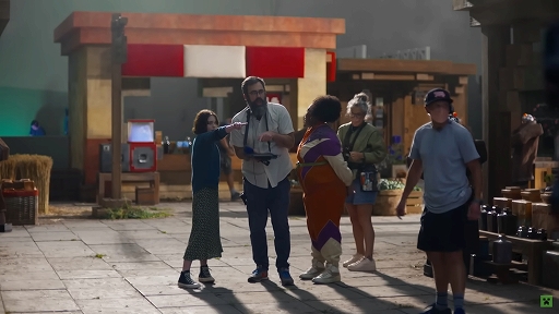 画像ギャラリー No.002のサムネイル画像 / 「マインクラフト/ザ・ムービー」,エマ・マイヤーズさんが撮影風景を紹介する最新トレイラーを公開