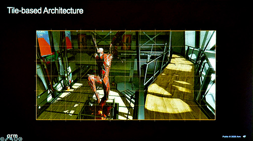 画像ギャラリー No.008のサムネイル画像 / スマホ向けゲームのグラフィックスを改善する「Tile Based Rendering」での新テクニックとは? ArmのGPUアーキテクトが語る