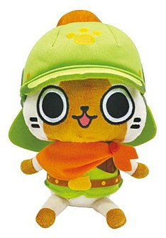 画像ギャラリー No.007のサムネイル画像 / 「モンハン4」アイルーの着せ替えぬいぐるみなど,グッズ7種が9月下旬発売