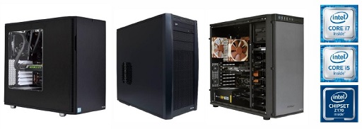 画像ギャラリー No.001のサムネイル画像 / GPUとCPUを簡易液冷化したサイコムのゲームPC,Skylakeを新たに搭載