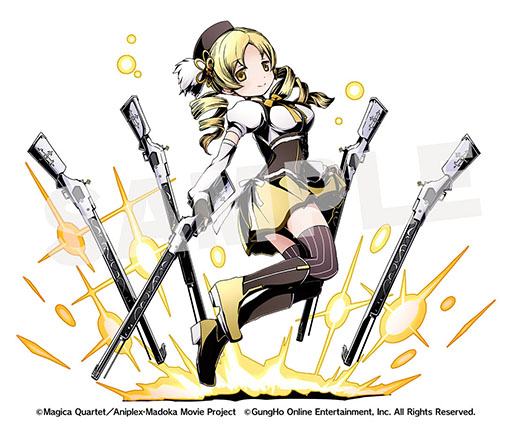 画像集#038のサムネイル/「ディバインゲート」と劇場版「魔法少女まどか☆マギカ」のコラボレーションが本日開始に。人気ユニットのウィンドピアが魔法少女化して参戦