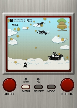 画像ギャラリー No.003のサムネイル画像 / 親方ァ!空から(たくさんの)女の子が! iOS向けゲーム&ウオッチ風アクションゲーム「バルス!」を紹介する「(ほぼ)日刊スマホゲーム通信」第393回