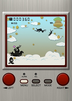 画像ギャラリー No.004のサムネイル画像 / 親方ァ!空から(たくさんの)女の子が! iOS向けゲーム&ウオッチ風アクションゲーム「バルス!」を紹介する「(ほぼ)日刊スマホゲーム通信」第393回