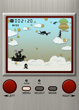 画像ギャラリー No.006のサムネイル画像 / 親方ァ!空から(たくさんの)女の子が! iOS向けゲーム&ウオッチ風アクションゲーム「バルス!」を紹介する「(ほぼ)日刊スマホゲーム通信」第393回