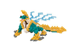 画像集#002のサムネイル/「ナノブロック リオレウス/ジンオウガ」が2015年1月下旬に発売