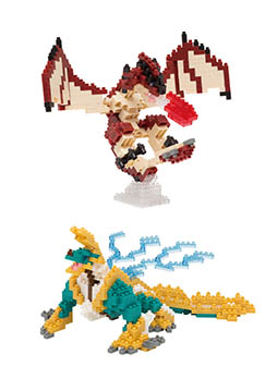 画像集#003のサムネイル/「ナノブロック リオレウス/ジンオウガ」が2015年1月下旬に発売