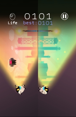画像集#009のサムネイル/ダブルプレイで脳もフル回転? スマートフォン向けランニングゲーム「ハシロボ」を紹介する「(ほぼ)日刊スマホゲーム通信」第629回