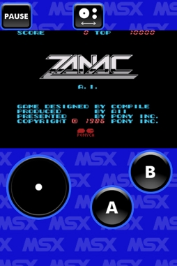 ZANAC MSX
