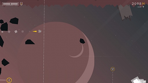 画像集#006のサムネイル/宇宙の果てまでただひたすらに。iOS向けハイスピードアクション「ALONE...」を紹介する「(ほぼ)日刊スマホゲーム通信」第644回