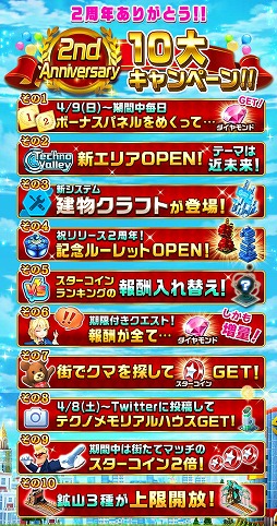 画像ギャラリー No.001のサムネイル画像 / 「ランブル・シティ」,2周年記念10大キャンペーンが開催