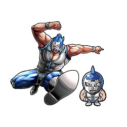 画像ギャラリー No.004のサムネイル画像 / 「キン肉マン マッスルショット」,総合格闘技UFCを放送するWOWOWとコラボ