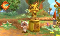 画像ギャラリー No.002のサムネイル画像 / 「モンハン日記 ぽかぽかアイルー村DX」モンスターベビーと触れ合える「こもれびの巣」を公開。「MH4G」のセーブデータでアイルー像が出現