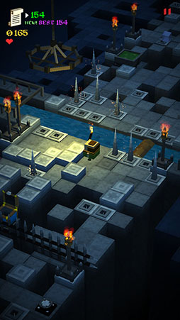 画像ギャラリー No.004のサムネイル画像 / 冒険者は進むよどこまでも。スマホ向けランニングアクションゲーム「The Quest Keeper」を紹介する「(ほぼ)日刊スマホゲーム通信」第861回