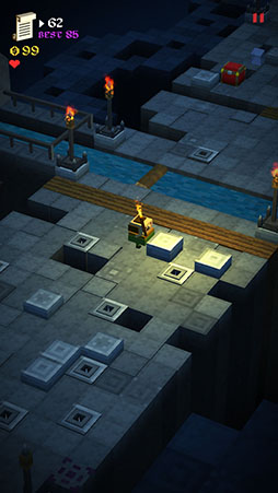 画像ギャラリー No.006のサムネイル画像 / 冒険者は進むよどこまでも。スマホ向けランニングアクションゲーム「The Quest Keeper」を紹介する「(ほぼ)日刊スマホゲーム通信」第861回