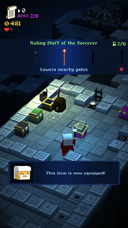 画像ギャラリー No.008のサムネイル画像 / 冒険者は進むよどこまでも。スマホ向けランニングアクションゲーム「The Quest Keeper」を紹介する「(ほぼ)日刊スマホゲーム通信」第861回