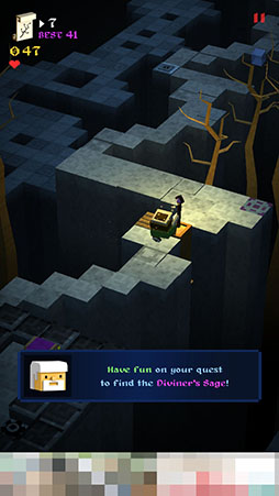 画像ギャラリー No.013のサムネイル画像 / 冒険者は進むよどこまでも。スマホ向けランニングアクションゲーム「The Quest Keeper」を紹介する「(ほぼ)日刊スマホゲーム通信」第861回