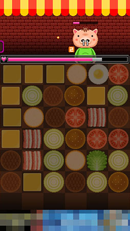 画像ギャラリー No.005のサムネイル画像 / モンスターにハンバーガーを振る舞うスマホ向けパズル「バーガーバトラー」を紹介する「(ほぼ)日刊スマホゲーム通信」第891回