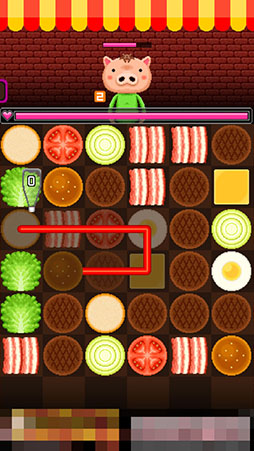 画像ギャラリー No.006のサムネイル画像 / モンスターにハンバーガーを振る舞うスマホ向けパズル「バーガーバトラー」を紹介する「(ほぼ)日刊スマホゲーム通信」第891回