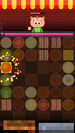 画像ギャラリー No.007のサムネイル画像 / モンスターにハンバーガーを振る舞うスマホ向けパズル「バーガーバトラー」を紹介する「(ほぼ)日刊スマホゲーム通信」第891回