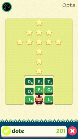 画像ギャラリー No.003のサムネイル画像 / アルファベットで英単語を作っていくパズルゲーム「Alphabear」を紹介する「(ほぼ)日刊スマホゲーム通信」第929回