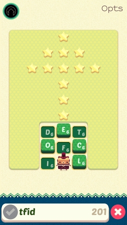 画像ギャラリー No.004のサムネイル画像 / アルファベットで英単語を作っていくパズルゲーム「Alphabear」を紹介する「(ほぼ)日刊スマホゲーム通信」第929回