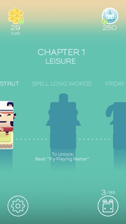 画像ギャラリー No.007のサムネイル画像 / アルファベットで英単語を作っていくパズルゲーム「Alphabear」を紹介する「(ほぼ)日刊スマホゲーム通信」第929回