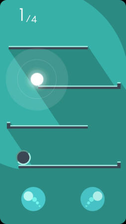 画像ギャラリー No.003のサムネイル画像 / 飛んで跳ねてゴールに向かって一直線。スマホ向けアクションゲーム「HOLE.」を紹介する「(ほぼ)日刊スマホゲーム通信」第1058回