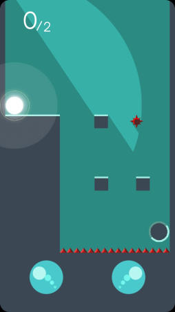 画像ギャラリー No.006のサムネイル画像 / 飛んで跳ねてゴールに向かって一直線。スマホ向けアクションゲーム「HOLE.」を紹介する「(ほぼ)日刊スマホゲーム通信」第1058回