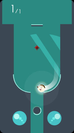 画像ギャラリー No.008のサムネイル画像 / 飛んで跳ねてゴールに向かって一直線。スマホ向けアクションゲーム「HOLE.」を紹介する「(ほぼ)日刊スマホゲーム通信」第1058回