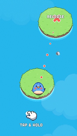 画像ギャラリー No.002のサムネイル画像 / 可愛い動物たちの島渡り。iOS向けタップアクション「Hop Shot」を紹介する「(ほぼ)日刊スマホゲーム通信」第1065回