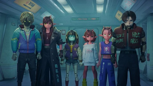 画像ギャラリー No.004のサムネイル画像 / そうだ アニメ,見よう:第245回は話題のSF短編作品「銀河特急 ミルキー☆サブウェイ」。監督の亀山陽平氏が2年をかけて作り上げた3Dアニメ