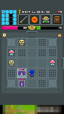 画像ギャラリー No.004のサムネイル画像 / 攻略のカギは一筆書きと満腹度。「ダンジョンディナー 不思議な迷宮と不気味な料理」を紹介する「(ほぼ)日刊スマホゲーム通信」第1107回