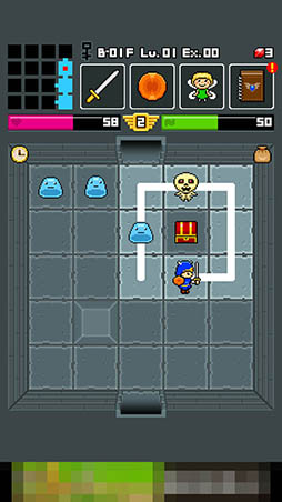 画像ギャラリー No.006のサムネイル画像 / 攻略のカギは一筆書きと満腹度。「ダンジョンディナー 不思議な迷宮と不気味な料理」を紹介する「(ほぼ)日刊スマホゲーム通信」第1107回