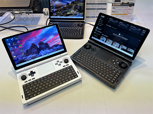 画像ギャラリー No.001のサムネイル画像 / ゲーマー向け小型ノートPC「GPD WIN Mini」2025年モデルの展示が始まる。モンハンワイルズのベンチマークテスト結果も公開