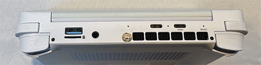 画像ギャラリー No.007のサムネイル画像 / ゲーマー向け小型ノートPC「GPD WIN Mini」2025年モデルの展示が始まる。モンハンワイルズのベンチマークテスト結果も公開