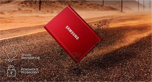 #003Υͥ/SamsungγդSSDPortable SSD T7פ6ܤ˹ȯ䡣PCIe³ˤ®