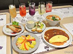 「恋と深空」“にゃんこシリーズ”コラボカフェが順次開催。火鍋湯麺や彩りパエリアなど,5人のカレをイメージしたメニューを味わってきた