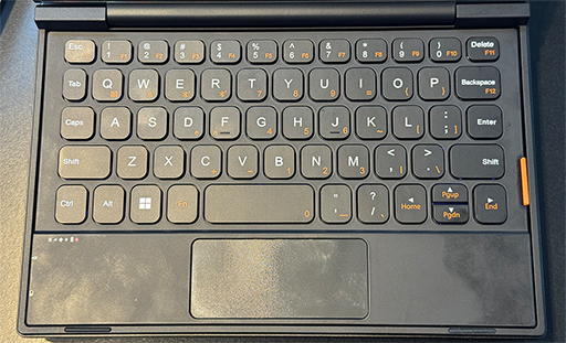 画像ギャラリー No.004のサムネイル画像 / キーボードを取り外せるゲーマー向け小型ノートPC「OneXPlayer G1」の展示がスタート