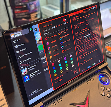 画像ギャラリー No.006のサムネイル画像 / キーボードを取り外せるゲーマー向け小型ノートPC「OneXPlayer G1」の展示がスタート