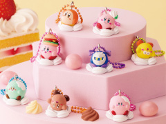 「カービィのグルメフェス」のマスコット付きたまごボーロが2026年5月に発売。生クリームの上に乗ったカービィたちがかわいい