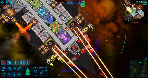 画像ギャラリー No.021のサムネイル画像 / ありがたき哉 日本語化:開始10分でクラフト沼な宇宙船いじりゲー。爆速,高積載,美しい,ダサい,どんな船も組める「Cosmoteer」をご紹介