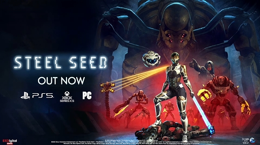 画像ギャラリー No.001のサムネイル画像 / 人類最後の希望となるべく,無機質な巨大構造物の中を進め! ステルスアクション「Steel Seed」配信開始